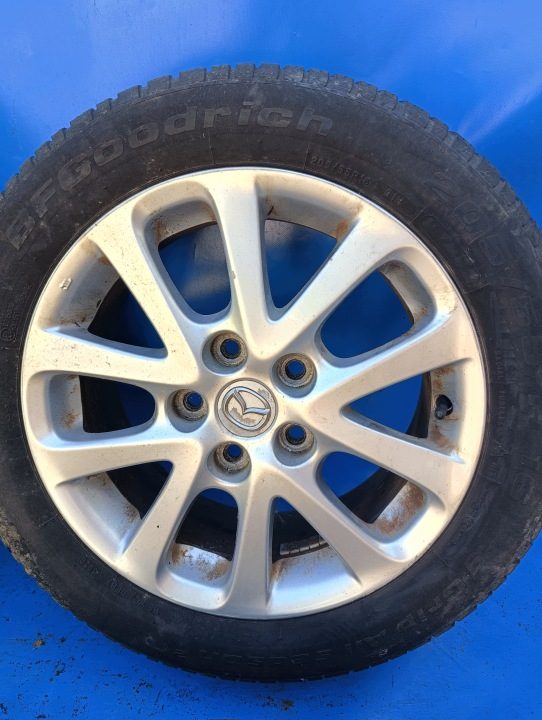 КОЛЕСА ЛИТЫЕ ДИСКИ ШИНЫ КОМПЛЕКТ MAZDA 5 I 05-10r., фото 2