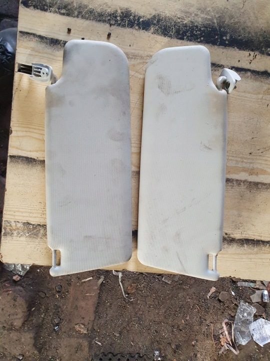 СОЛНЦЕЗАЩИТНЫЕ КОЗЫРЬКИ накладка VOLKSWAGEN LUPO 97-2001 1.0 Benz, фото 2