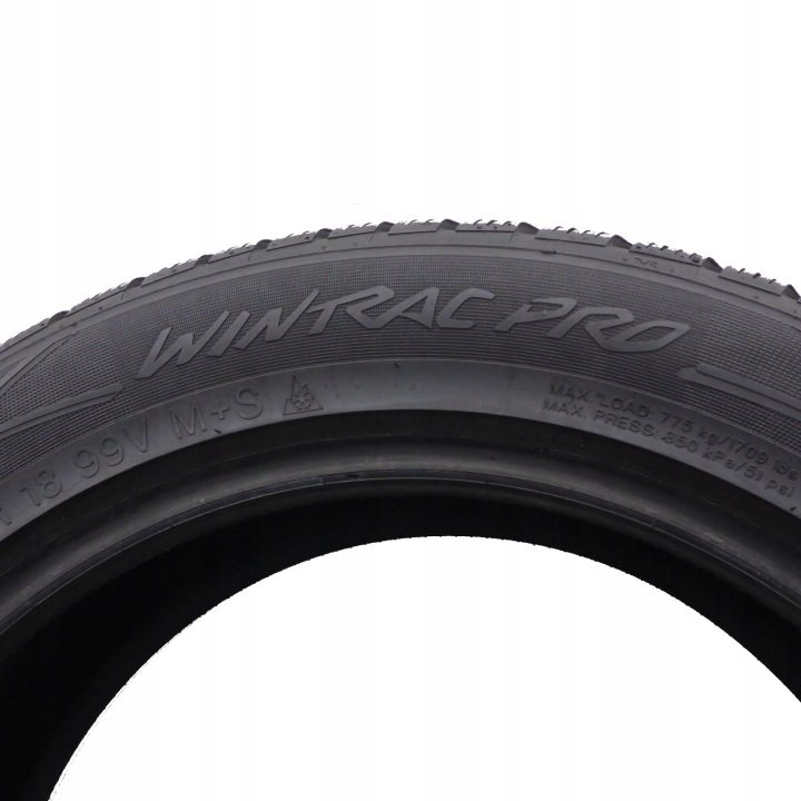 2× Шина зимняя Vredestein Wintrac Pro 215/55R18 99 В сцепление на снегу (3PMSF), защита диска, усилитель (XL), фото 6