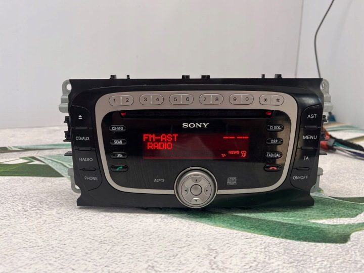 МАГНИТОЛА ШТАТНАЯ SONY КОД FORD MONDEO MK4 KUGA MK1 7S7T-18C939-AF, фото 3