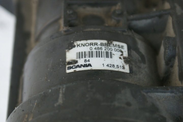 Кран главный Тормоза Scania 0486200008,1428512, фото 4