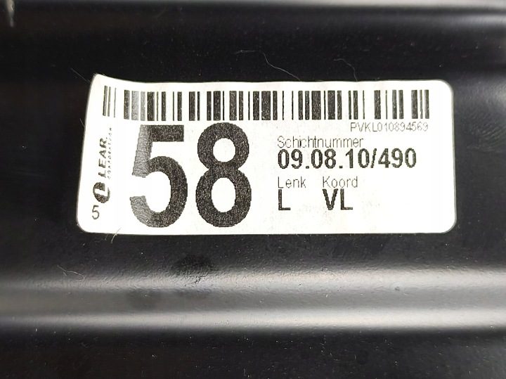 Подушка сиденья Левая Передняя Кожа Черная Mercedes GLK X204 2008–2015, фото 9