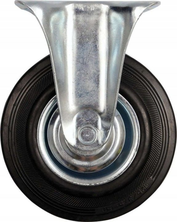Колесо stałe Vorel 87305 160 мм 130 кг черное резинка, фото 1