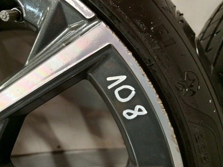BMW 1 F40 2 F44 M-пакет колеса диски литые диски шины лето 225/40R18 отличное состояние, фото 15