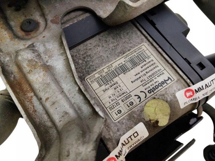 WEBASTO АВТОНОМНЫЙ ОТОПИТЕЛЬ VOLKSWAGEN TOURAN I 1T (2003-2006) 1K0815065P, фото 6