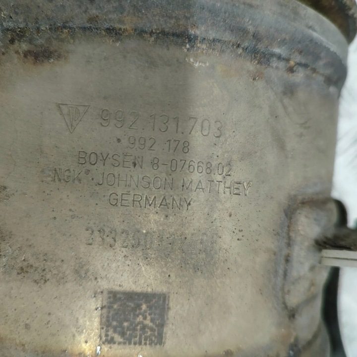 КАТАЛИЗАТОР PORSCHE 911 (992) 992131703 32984765 3.0L 331 кВт 2024, фото 8