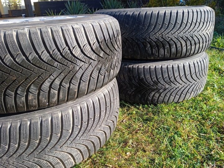 Литые диски 5x112 Skoda Octavia Audi VW Golf 5 6 Leon T-rock Шины 16, фото 8