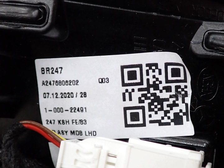 ИДЕАЛЬНЫЙ ДЕФЛЕКТОР ОБДУВА СРЕДНИЙ MERCEDES GLA H247 1, фото 5