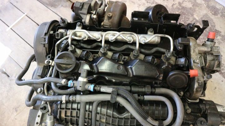 Двигатель Дизель 2.0 Volvo OE D4204T23 для XC90 XC60 V90 S90, фото 5