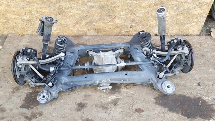 в сборе подвеска задняя MERCEDES W205 Ступицы рычаги подрамник полуоси, фото 2