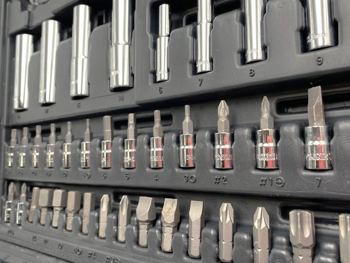 PROLINE КОМПЛЕКТ 94el. ТОРЦЕВЫЕ ГОЛОВКИ и НАКОНЕЧНИКА 1/2” 1/4” TORX БИТЫ, фото 5