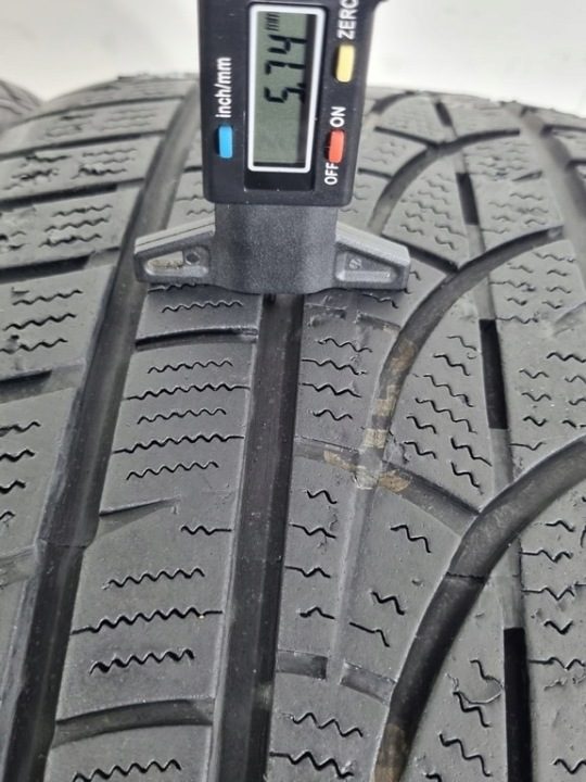 2× Шина зимняя Hankook Winter i*cept Evo W310B 245/50R18 100 H сцепление на снегу (3PMSF) * - BMW, фото 5