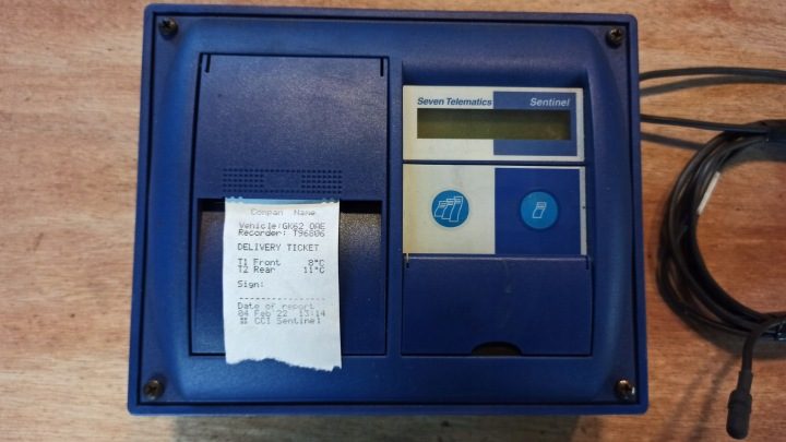 Термограф Sentinel TranScan Принтер Регистратор, фото 12