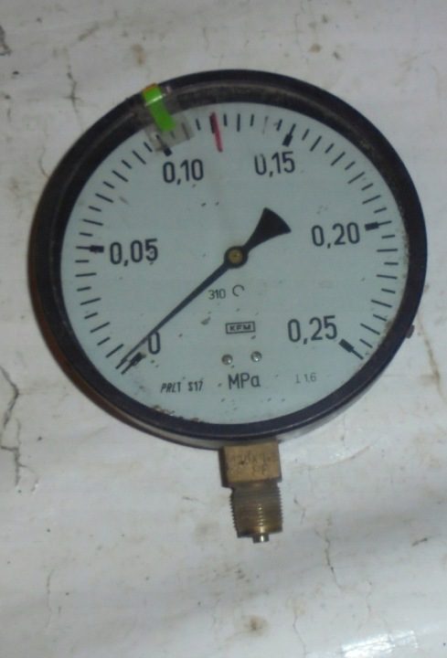 ПАНЕЛЬ ПРИБОРОВ МАНОМЕТР ДАТЧИК KFM MPa 310 C 0.25 PRLT S17, фото 1