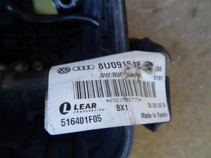 Audi Q3 8U рестайлинг 15-18 основание кожух аккумулятора 8U0915333 8U0915443, фото 10