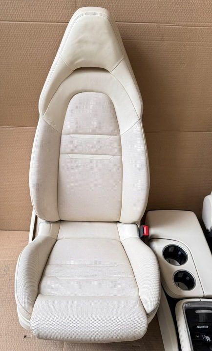 СИДЕНЬЯ КОМПЛ. + МОДУЛИ ДИВАН ОБШИВКИ ТОННЕЛЬ PORSCHE PANAMERA 971 БЕЖЕВЫЙ 1, фото 7