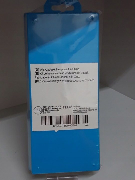 КОМПЛЕКТ ИНСТРУМЕНТОВ РУЧНЫХ TEDI, фото 2