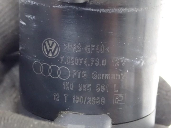 ДОПОЛНИТЕЛЬНАЯ ПОМПА 1K0965561L VW GOLF V VI PLUS + 1.2 TSI CBZ 12 г., фото 3