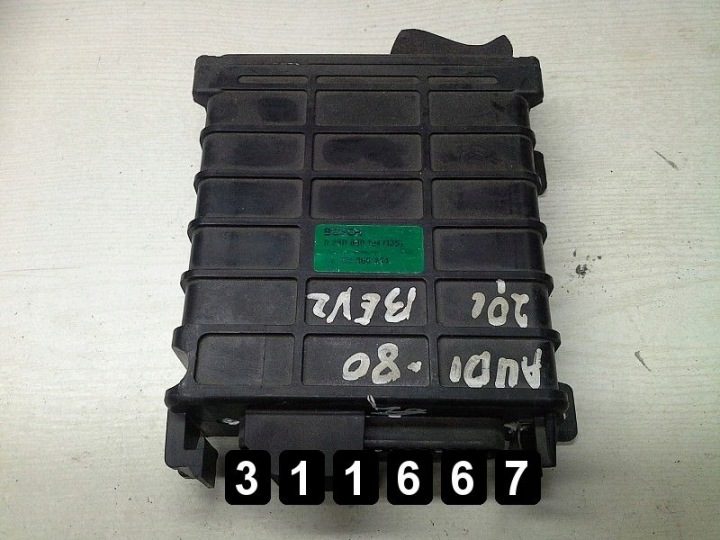 1989 Audi 80 ЭБУ BOSCH 02800104, фото 2