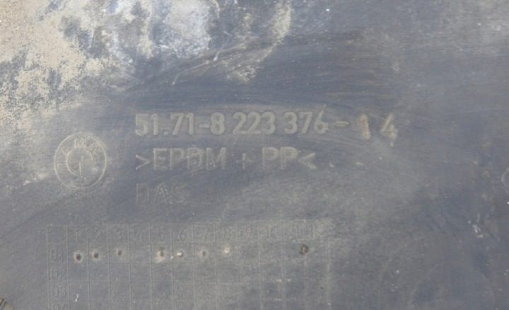 ПОДКРЫЛОК ПРАВЫЙ ПЕРЕДНИЙ BMW СЕРИЯ 7 E65 01-05r. 51.71-8223376 8223376, фото 3