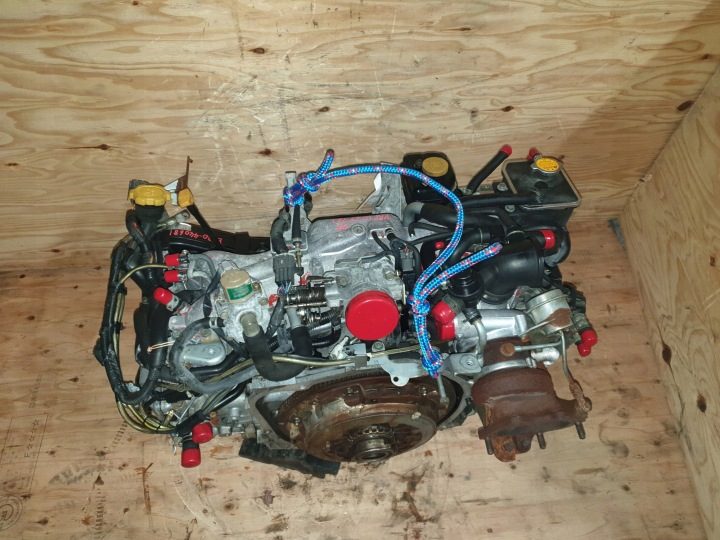 Двигатель Subaru EJ20 2.0 WRX STI турбо JDM Impreza Spec C, фото 3