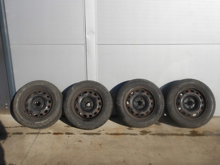 4× Штампованный диск Peugeot OE 6.5" x 15" 4x108 ET 27, фото 1