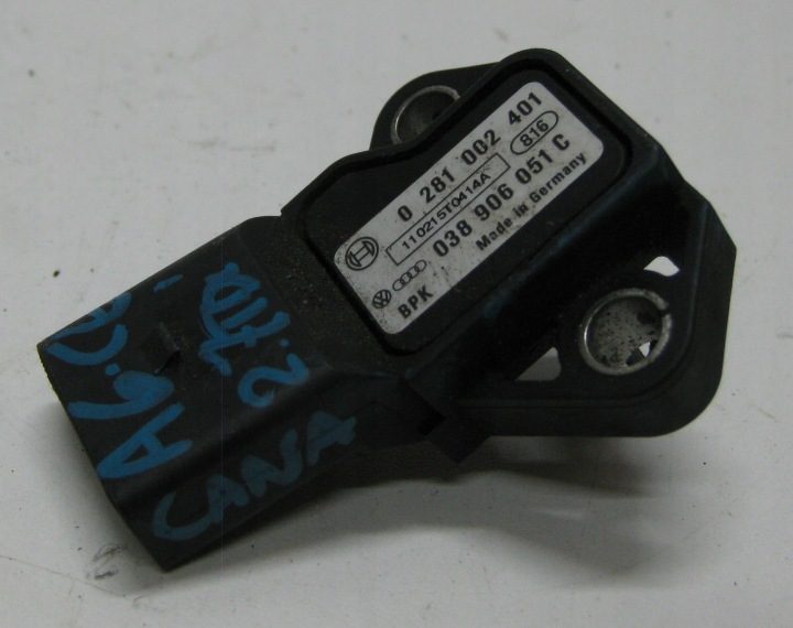 AUDI OE 038906051C ДАТЧИК ДАВЛЕНИЯ НАДДУВА MAP A4 A6 Q5 Q7 SKODA VW, фото 1