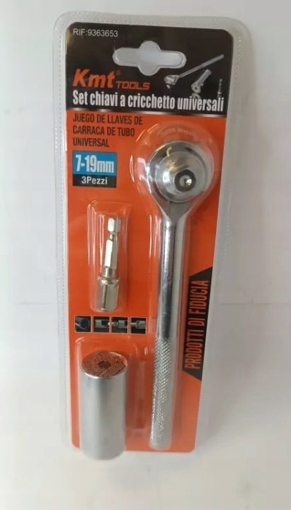 ТРЕЩОТКА С ГОЛОВКАМИ KMT TOOLS, фото 1