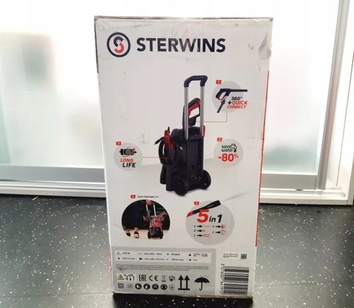 Мойка высокого давления электрическая Sterwins 87651752 2200W 150 бар, фото 3