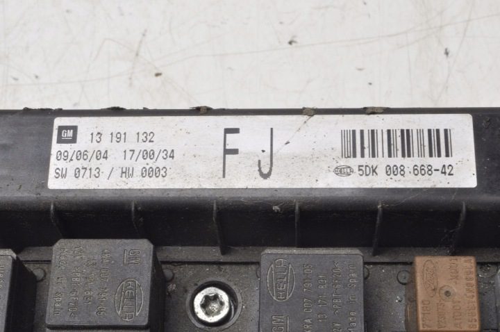 Opel Astra H III блок модуль BSI 13191132, фото 2