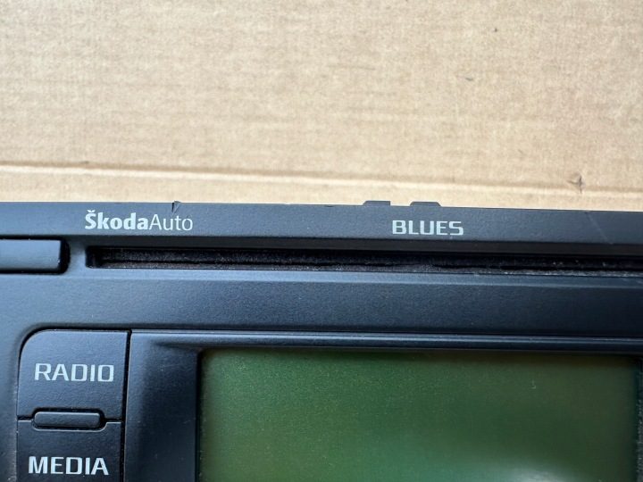 SKODA FABIA II МАГНИТОЛА 5J0035152A, фото 2