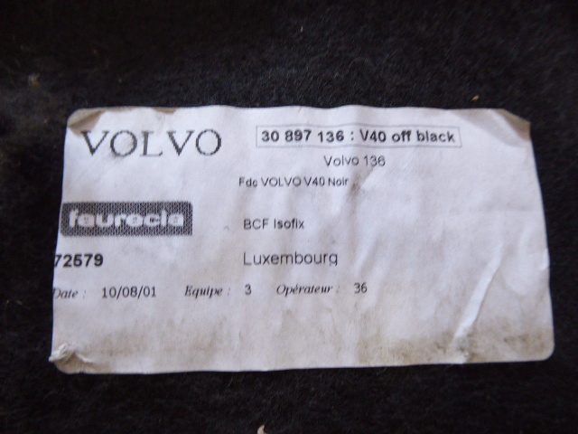 VOLVO V40 РЕСТАЙЛИНГ 95-04 КОВЕР ПОЛ КОВРОЛИН БАГАЖНИКА УНИВЕРСАЛ 5D, фото 5