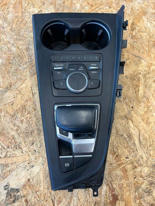 ПАНЕЛЬ ДЕКОР ЗАЩИТА ТОННЕЛЯ MMI AUTOHOLD ПОДСТАКАННИК A5 8W A4 B9, фото 1