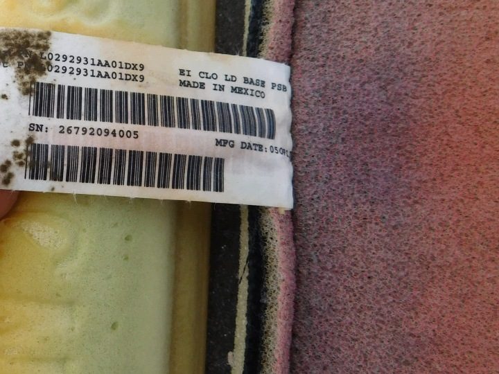 Charger 11- СПИНКА СИДЕНЬЯ ЛЕВАЯ ПРАВАЯ ПЕРЕДНЯЯ, фото 12