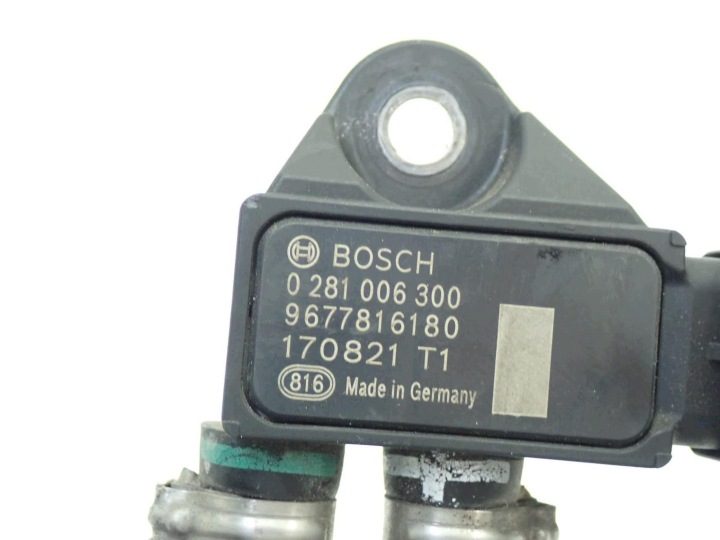 Датчик давления выхлопных газов 9677816180 Peugeot 5008 3008 II 1.6 B-HDI BH01 17 г., фото 4