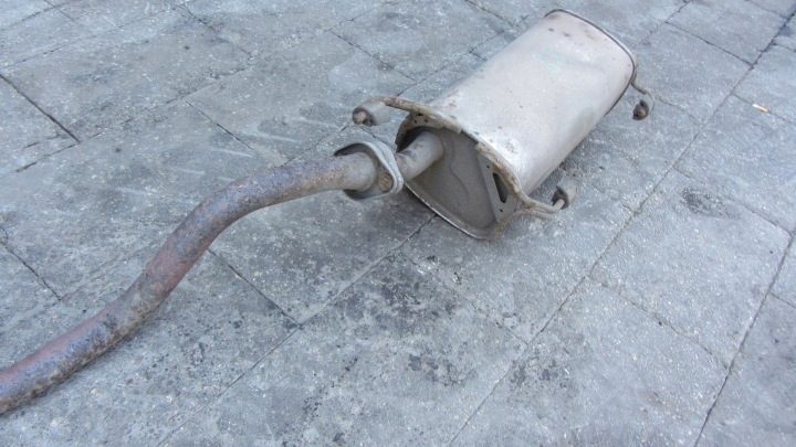 NISSAN PULSAR ГЛУШИТЕЛЬ В СБОРЕ 13-18, фото 5