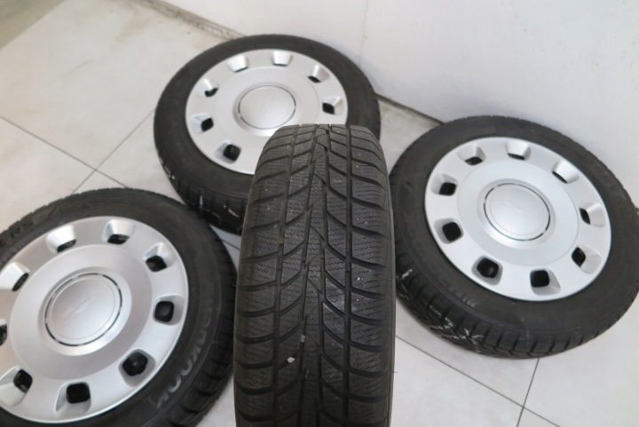 4X колеса диски шины зимние Hankook 175/65/R14 DOT 3314 Fiat 500, фото 6