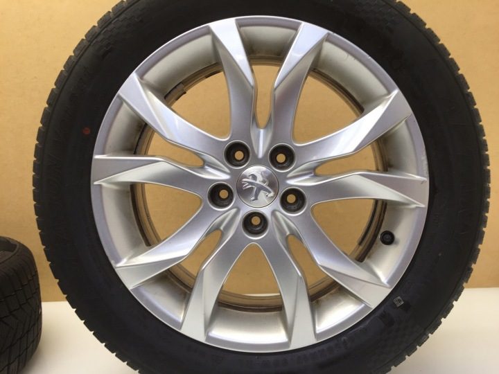Peugeot 508 I 2010- колеса алюминиевые литые диски зима зимняя 215/55/17 R17, фото 9