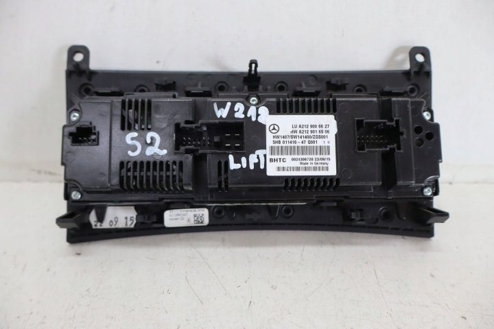 БЛОК УПРАВЛЕНИЯ КЛИМАТОМ MERCEDES W212 УНИВЕРСАЛ РЕСТАЙЛИНГ A2129006627, фото 5