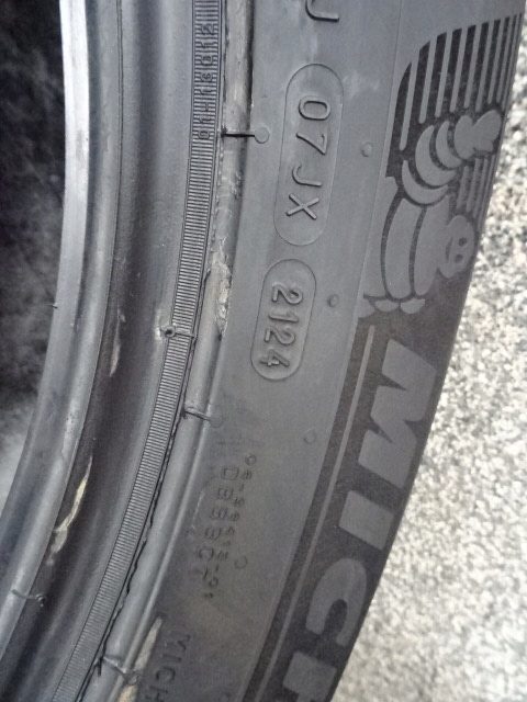 2× Шина летняя Michelin E Primacy 235/55R18 104 В усилитель (XL), фото 9