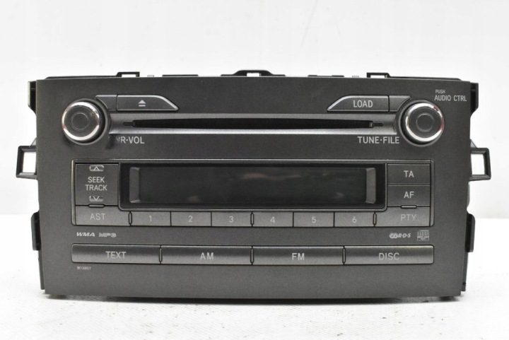 МАГНИТОЛА CD RDS WMA MP3 86120-02570 TOYOTA AURIS 1 I 06-09, фото 1