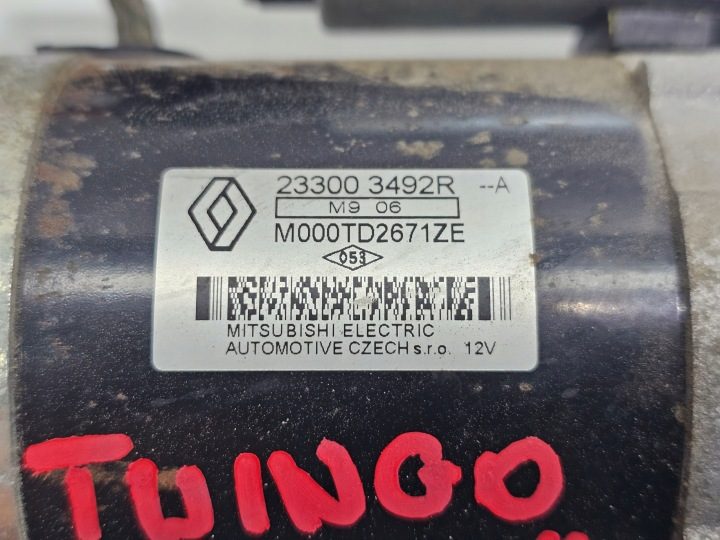 СТАРТЕР 1.0 SCE RENAULT TWINGO III РЕСТАЙЛИНГ #4911, фото 3