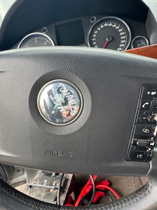 VW TOUAREG I РУЛЬ AIRBAG ВОДИТЕЛЯ, фото 5
