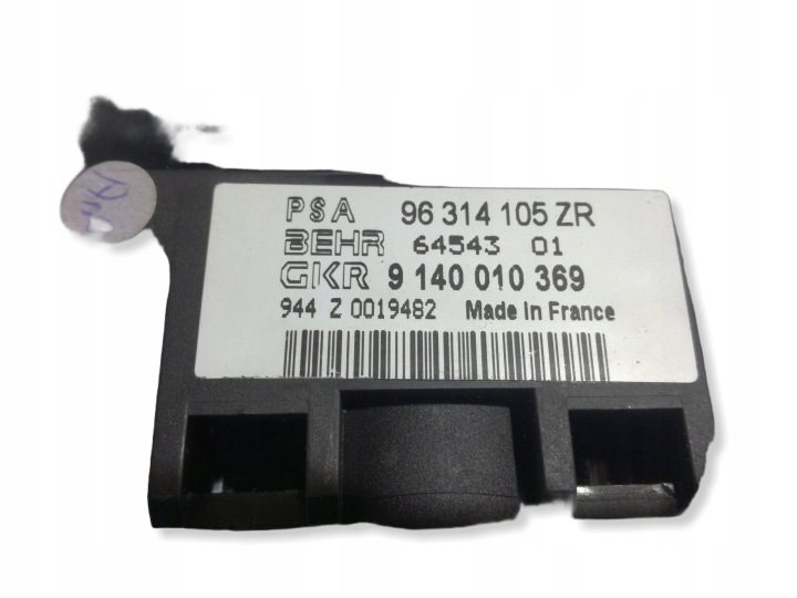 Peugeot 307 Блок управления печкой кондиционера климат-контроль 96314105ZR, фото 4