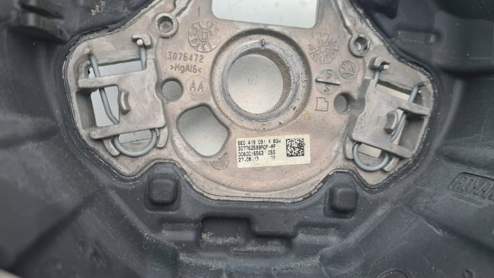 РУЛЬ КОЖА PERFOROWANA МУЛЬТИ SKODA OCTAVIA III RS 5E0419091K, фото 10