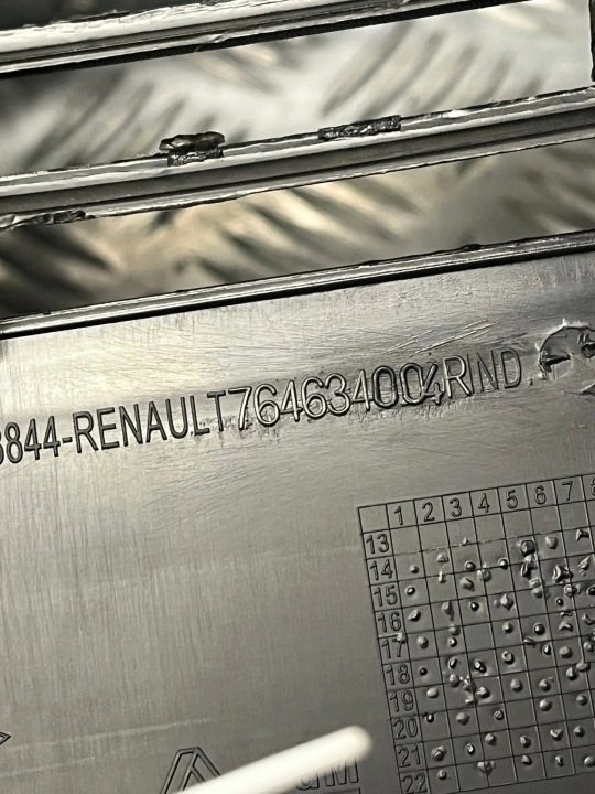 ПОДНОЖКА НАКЛАДКА ПОРОГА ЛЕВАЯ RENAULT TRAFIC III 3 РЕСТАЙЛИНГ IV 764634004R, фото 9