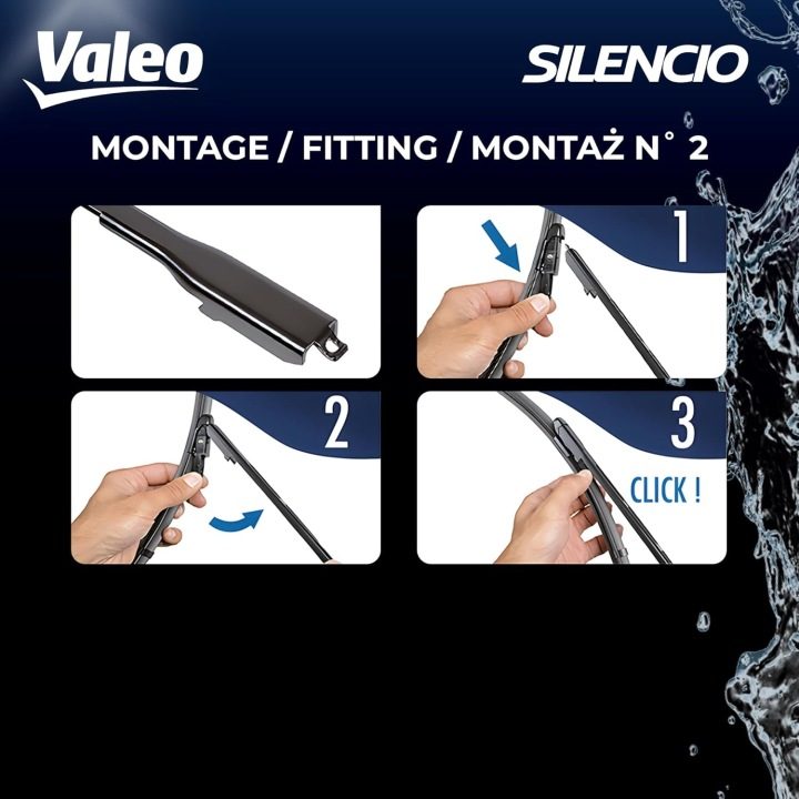 Щетка стеклоочистителя Valeo 574329 передняя 700 мм, фото 6