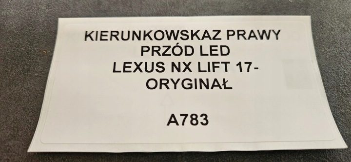 ПОВОРОТНИК ПРАВЫЙ ПЕРЕДНИЙ LED LEXUS NX РЕСТАЙЛИНГ 17-, фото 6