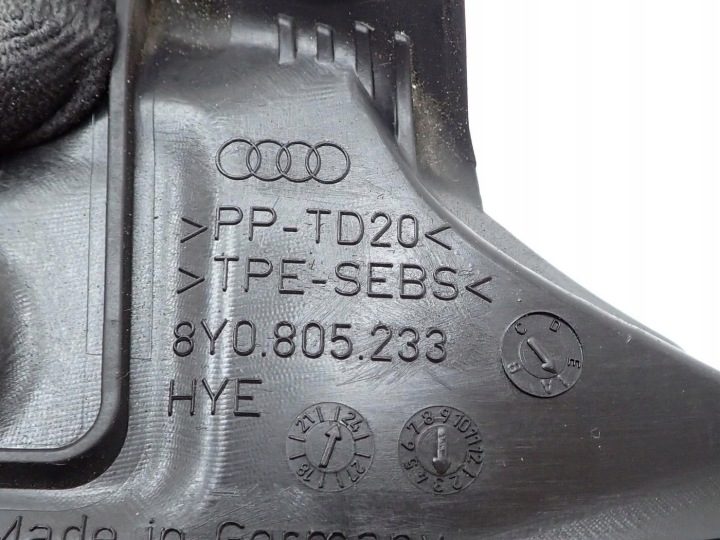 УГОЛ ЖАБО ЛЕВОЕ ЕВРОПА 8Y0805233 AUDI A3 8Y 23 г., фото 5