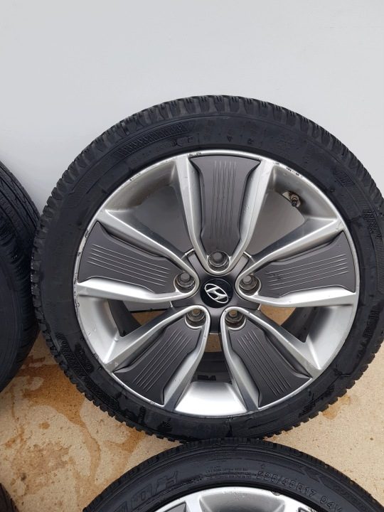 4× Литой диск Hyundai OE 52910-G2300 7.0" x 17" 5x114.3, фото 6